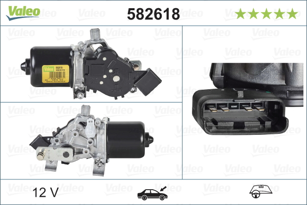 Motor stieračov VALEO